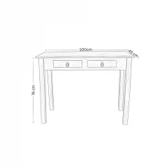 Shaker Console Table Schematics