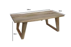Mango Wood Coffee Table Schematics
