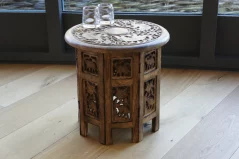 Mango Wood Side Table